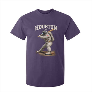 Houston Astronaut Baseball Player T Shirt For Kid Clutch City TS10 Purple Print Your Wear