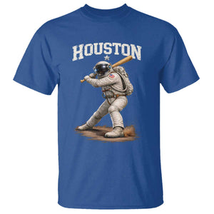 Houston Astronaut Baseball Player T Shirt Clutch City TS10 Royal Blue Print Your Wear