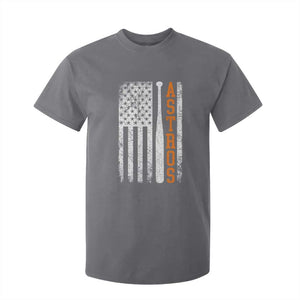 Vintage Astro T Shirt For Kid Last Name Baseball American Flag Retro Style 70s 80s 90s TS10 Charcoal Print Your Wear
