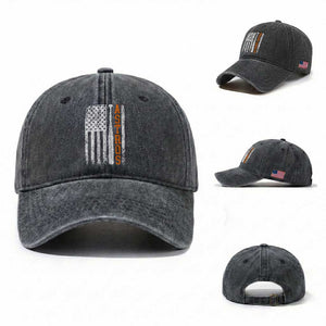 Vintage Astro Washed Cotton Baseball Cap Last Name Baseball American Flag Retro Style 70s 80s 90s TS10 Washed Cap Universal Fit Dark Gray Print Your Wear