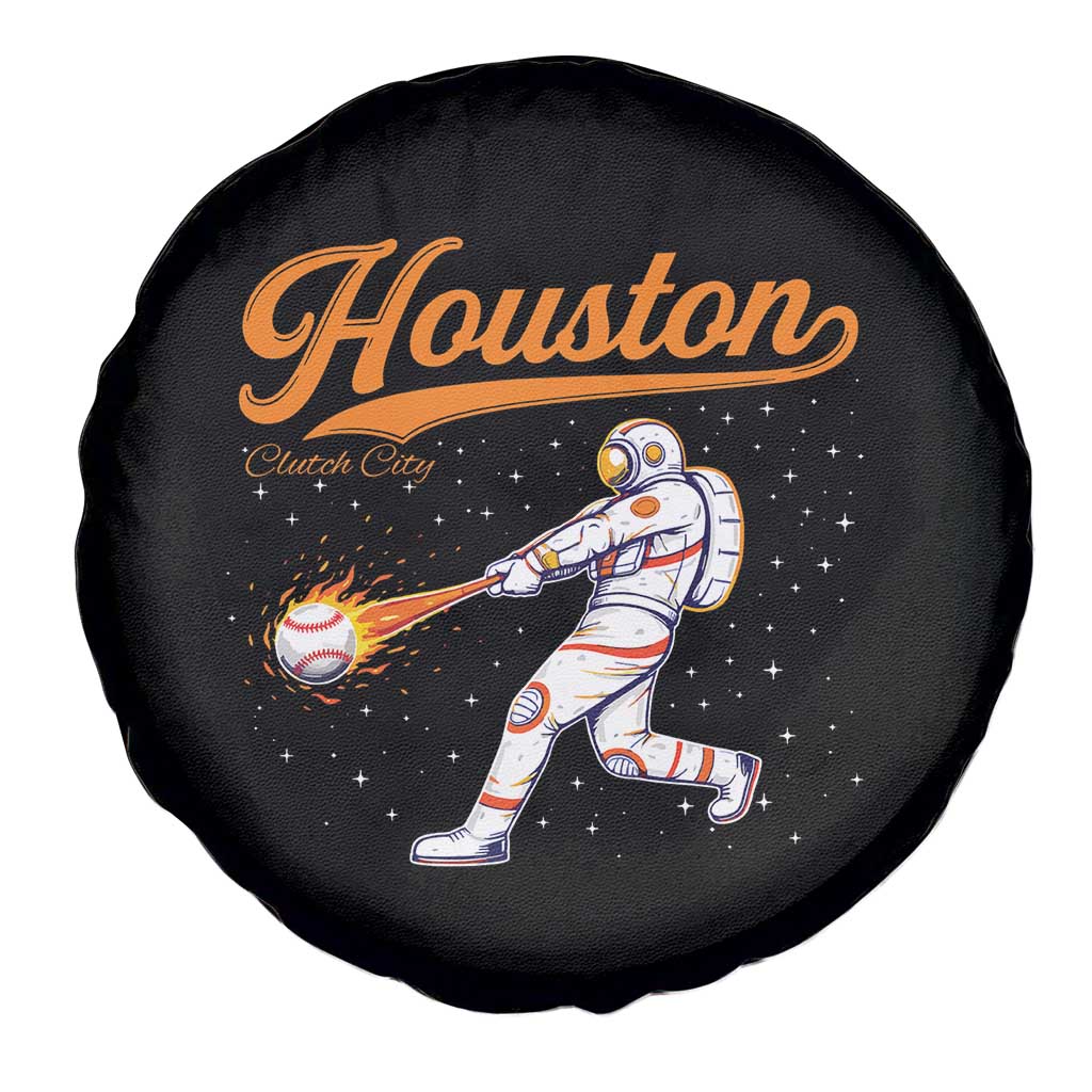 Houston Clutch City Spare Tire Cover Astronaut Baseball Player In Space TS10 Print Your Wear