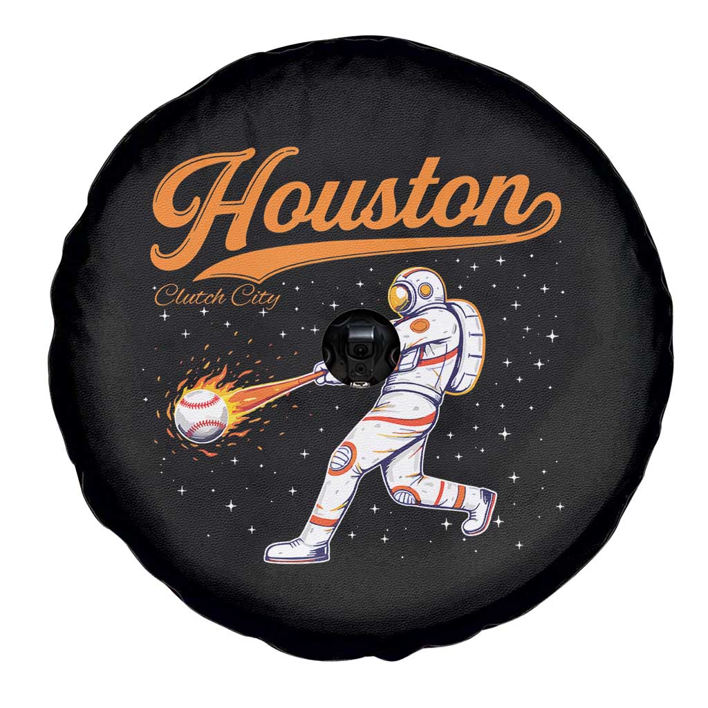 Houston Clutch City Spare Tire Cover Astronaut Baseball Player In Space TS10 Print Your Wear