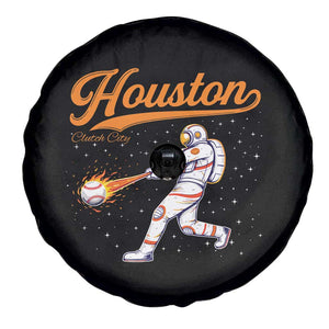 Houston Clutch City Spare Tire Cover Astronaut Baseball Player In Space TS10 Print Your Wear