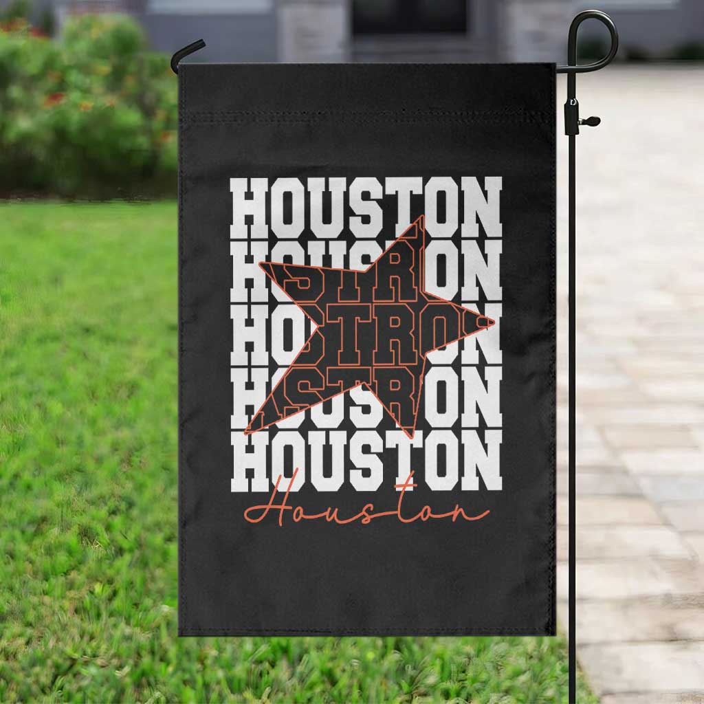 Houston Sport Baseball Fans Garden Flag US State Vintage Graphic TS10 Print Your Wear