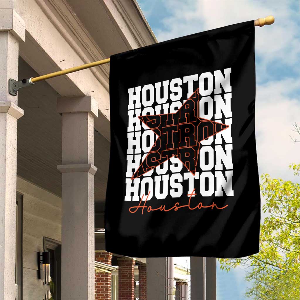 Houston Sport Baseball Fans Garden Flag US State Vintage Graphic TS10 Print Your Wear