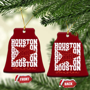 Houston Sport Baseball Fans Ceramic Ornament US State Vintage Graphic TS10 Print Your Wear