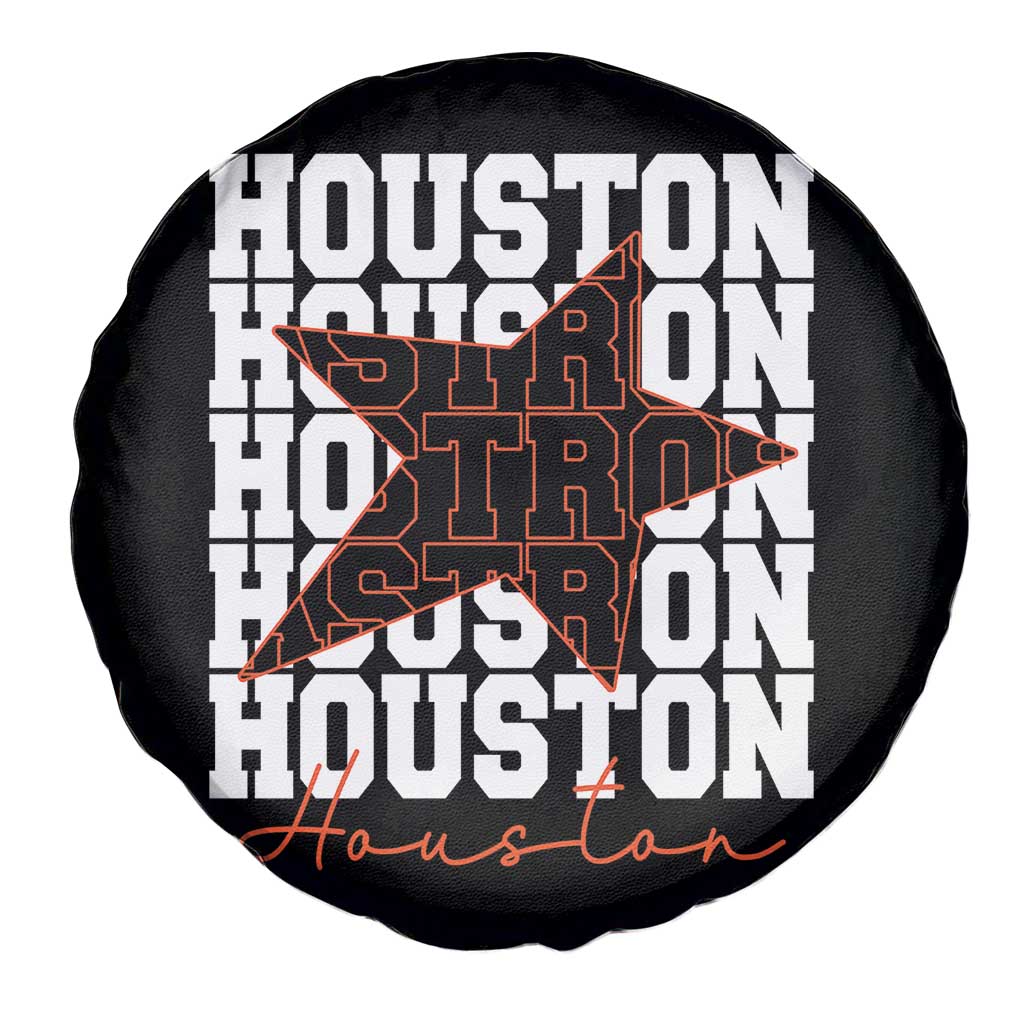 Houston Sport Baseball Fans Spare Tire Cover US State Vintage Graphic TS10 Print Your Wear