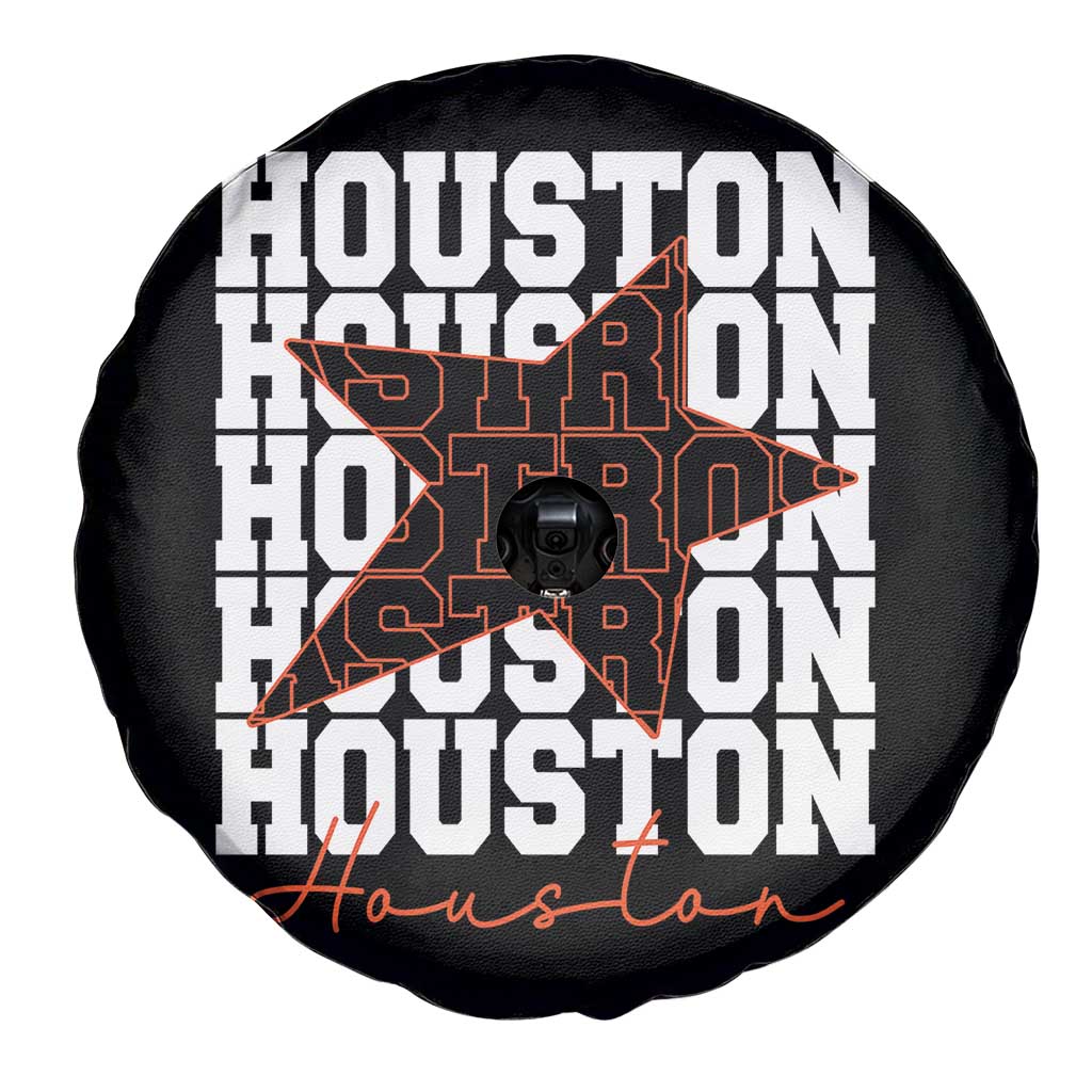 Houston Sport Baseball Fans Spare Tire Cover US State Vintage Graphic TS10 Print Your Wear