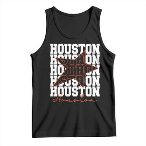 Houston Sport Baseball Fans Tank Top US State Vintage Graphic TS10 Black Print Your Wear