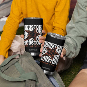 Houston Sport Baseball Fans Tumbler Cup US State Vintage Graphic TS10 Print Your Wear