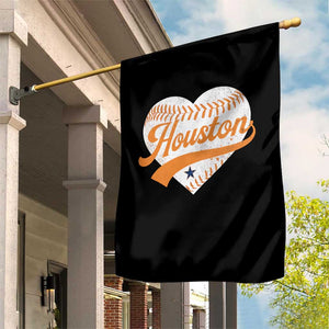 Houston Clutch City Garden Flag Baseball Heart Varsity Script Vintage Sports Fans TS10 Print Your Wear