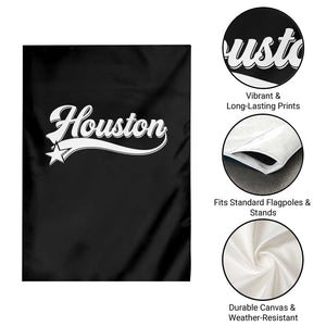 Retro Houston Garden Flag Varsity Script Vintage Sports Jersey Style 80s 90s TS10 Print Your Wear