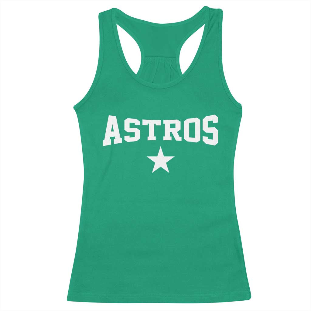 Vintage Astro Varsity Name Racerback Tank Top Retro Throwback Athletic Sports Style 80s 90s TS10 Irish Green Print Your Wear