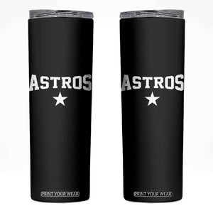 Vintage Astro Varsity Name Skinny Tumbler Retro Throwback Athletic Sports Style 80s 90s TS10 Black Print Your Wear