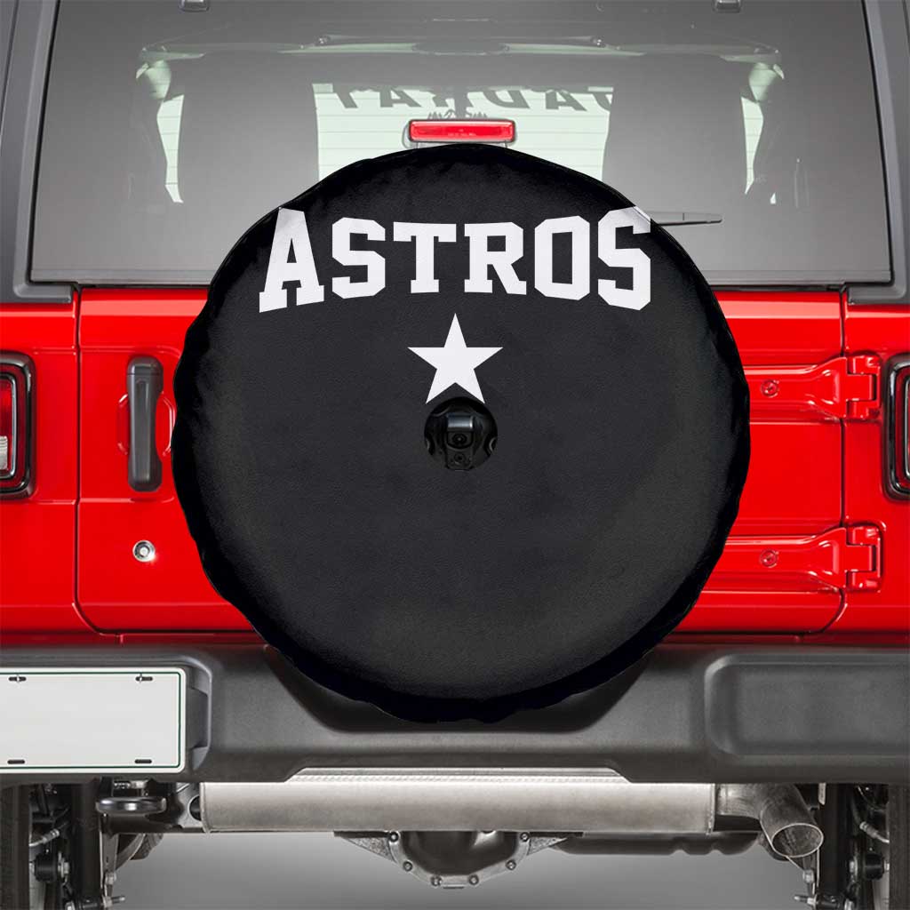 Vintage Astro Varsity Name Spare Tire Cover Retro Throwback Athletic Sports Style 80s 90s TS10 Black Print Your Wear