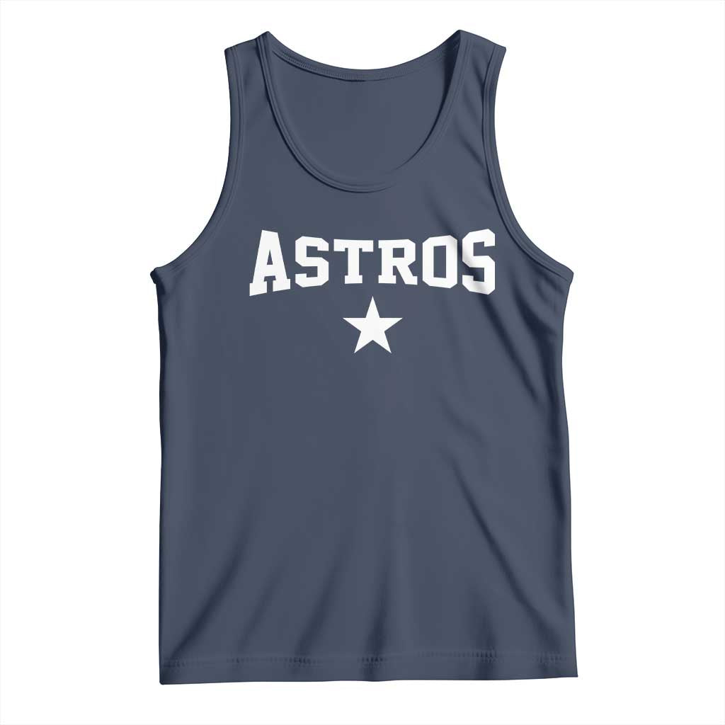 Vintage Astro Varsity Name Tank Top Retro Throwback Athletic Sports Style 80s 90s TS10 Navy Print Your Wear