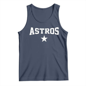 Vintage Astro Varsity Name Tank Top Retro Throwback Athletic Sports Style 80s 90s TS10 Navy Print Your Wear
