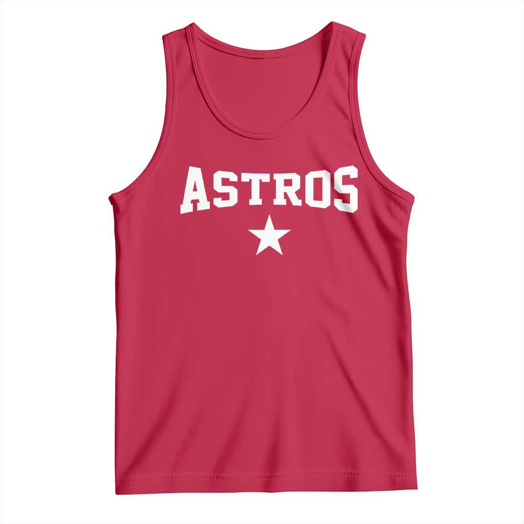 Vintage Astro Varsity Name Tank Top Retro Throwback Athletic Sports Style 80s 90s TS10 Red Print Your Wear
