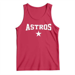 Vintage Astro Varsity Name Tank Top Retro Throwback Athletic Sports Style 80s 90s TS10 Red Print Your Wear