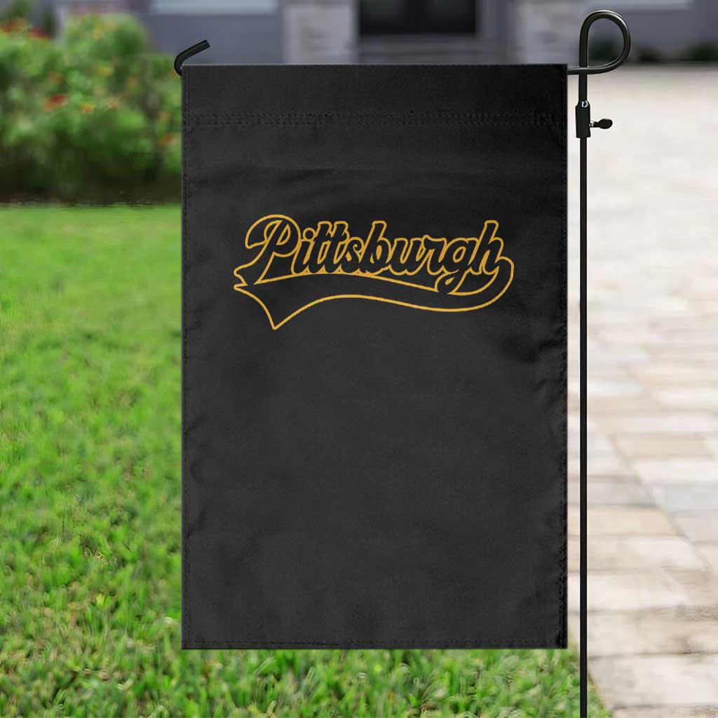 Vintage Pittsburgh Garden Flag Varsity Script Retro Sports Jersey Style Baseball Fans TS10 Print Your Wear