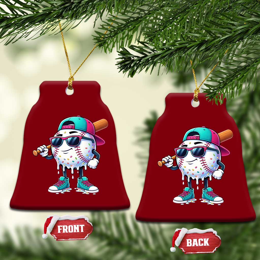 Baseball Life Style Ceramic Ornament Youth Drip Baseball Boys Kid TS10 Print Your Wear