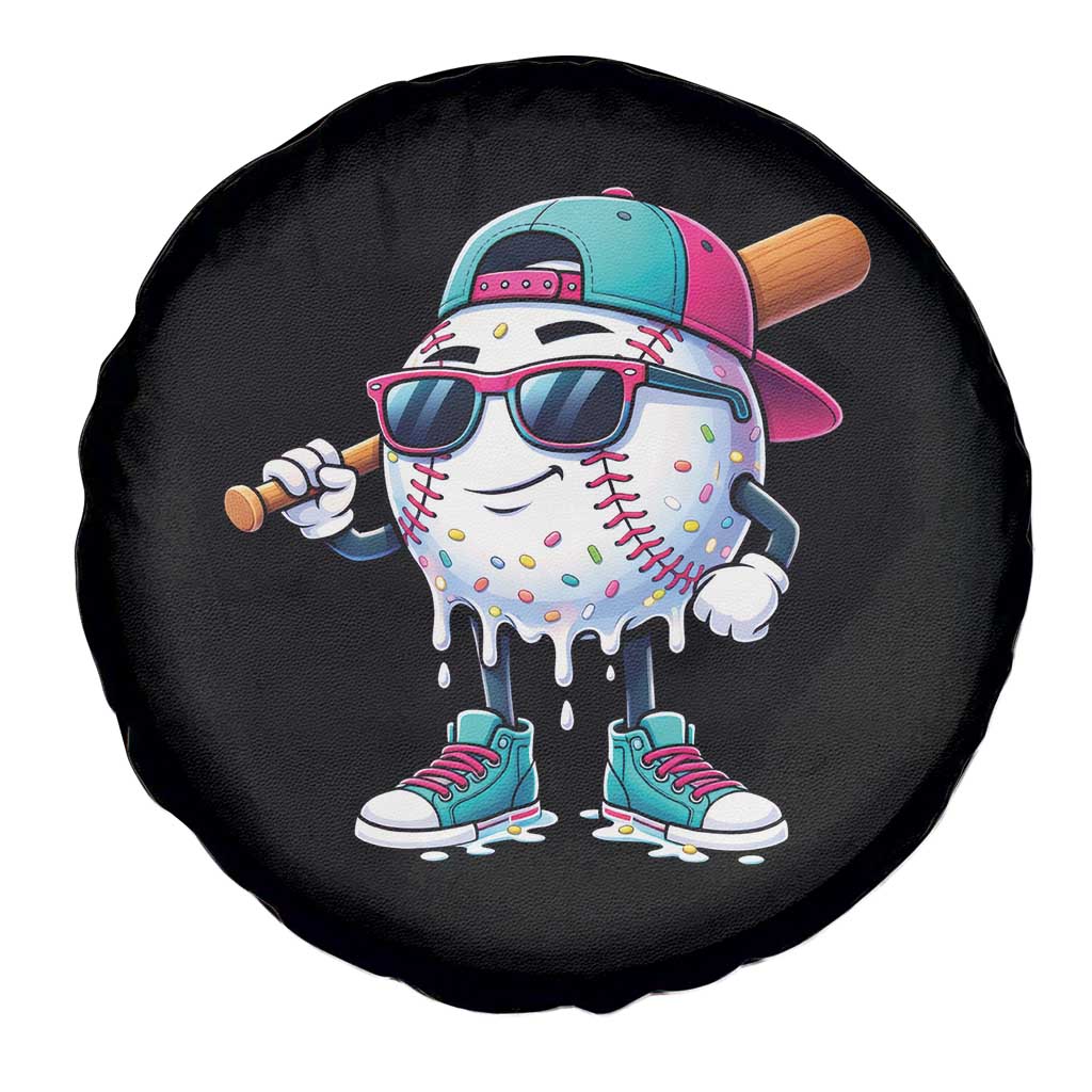 Baseball Life Style Spare Tire Cover Youth Drip Baseball Boys Kid TS10 Print Your Wear