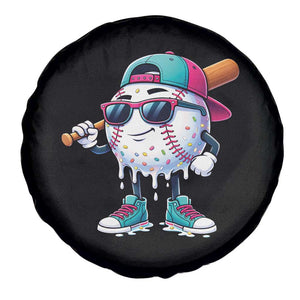 Baseball Life Style Spare Tire Cover Youth Drip Baseball Boys Kid TS10 Print Your Wear