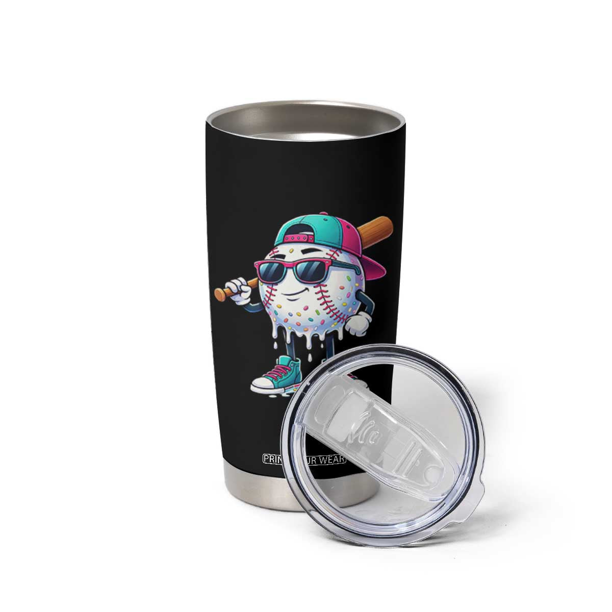 Baseball Life Style Tumbler Cup Youth Drip Baseball Boys Kid TS10 Print Your Wear