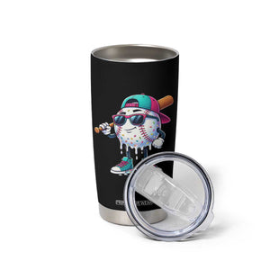 Baseball Life Style Tumbler Cup Youth Drip Baseball Boys Kid TS10 Print Your Wear