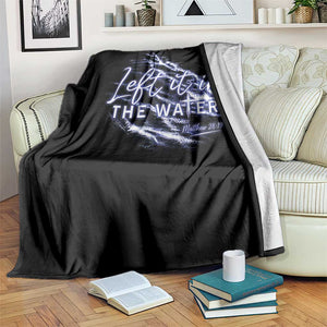 Christian Baptism Throw Blanket Left It In The Water Matthew 28 19 TS10 Print Your Wear