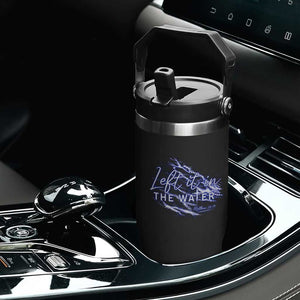 Christian Baptism Flip Straw Tumbler Left It In The Water Matthew 28 19 TS10 Print Your Wear