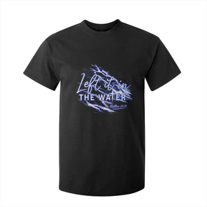 Christian Baptism T Shirt For Kid Left It In The Water Matthew 28 19 TS10 Black Print Your Wear