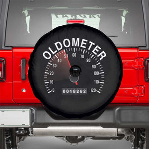Funny 50th Birthday Spare Tire Cover Oldometer Odometer 50 Year Old Joke TS10 Black Print Your Wear