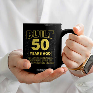 Funny 50th Birthday Coffee Mug Galaxy Built 50 Years Ago Parts Original TS10 Print Your Wear