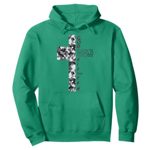 Son Of God Jesus Hoodie Camo Christ Cross Christian 9 John 3 16 TS10 Irish Green Print Your Wear