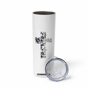 Son Of God Jesus Skinny Tumbler Camo Christ Cross Christian 9 John 3 16 TS10 Print Your Wear