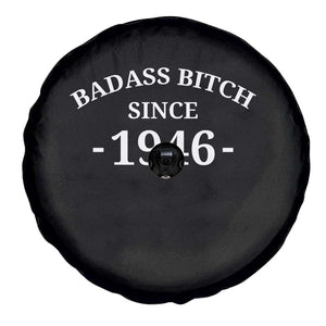 Funny 80th Birthday Spare Tire Cover Badass Bih Since 1946 TS10 Print Your Wear