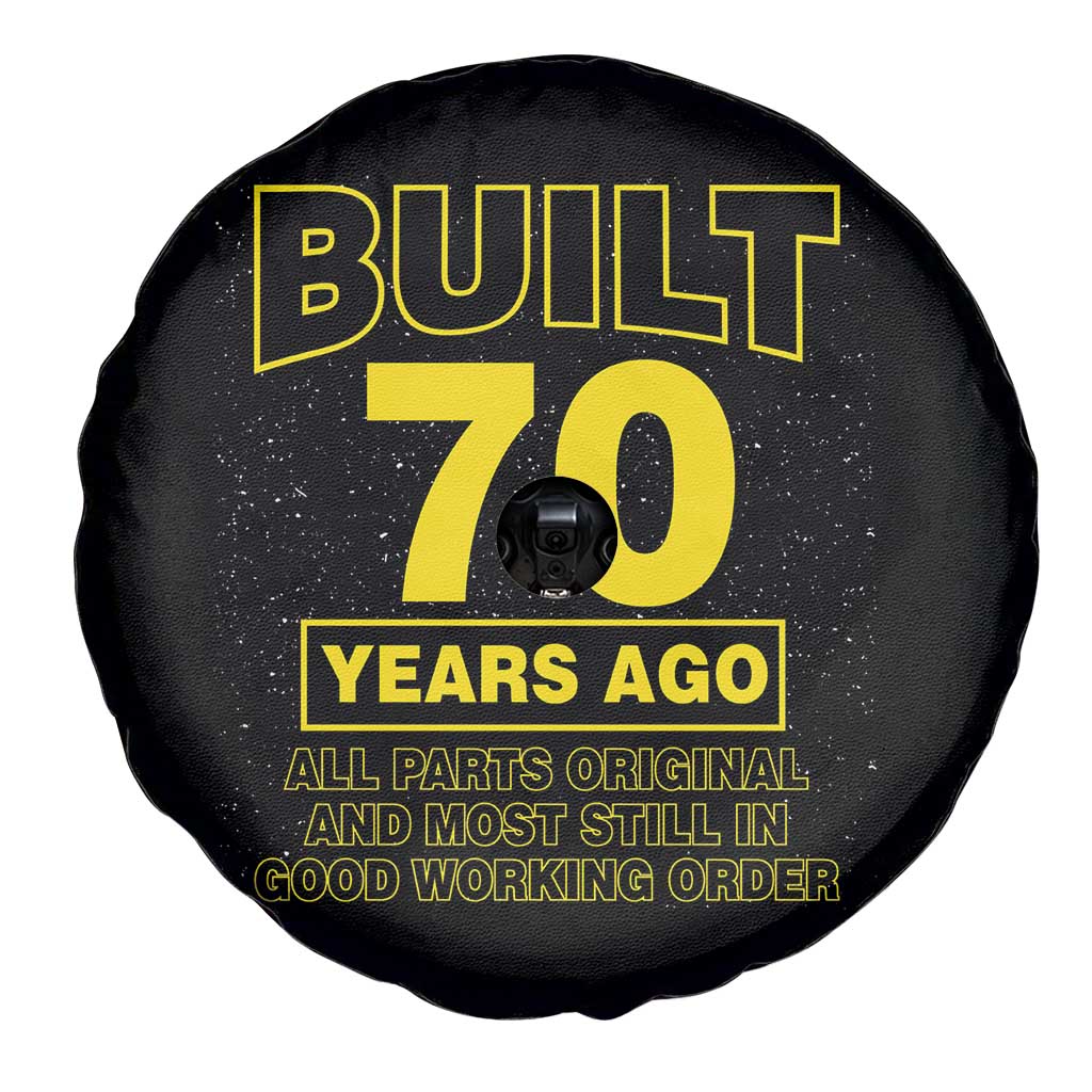 Funny 70th Birthday Spare Tire Cover Galaxy Built 70 Years Ago Parts Original TS10 Print Your Wear