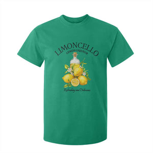 Vintage Limoncello Lemon Liqueur T Shirt For Kid Italian Summer Letter Fruit Printed Graphic TS10 Irish Green Print Your Wear