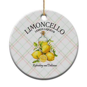 Vintage Limoncello Lemon Liqueur Ceramic Ornament Italian Summer Letter Fruit Printed Graphic TS10 1pc Christmas Plaid Print Your Wear