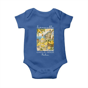 Limoncello Amalfi Coast Baby Onesie Lemon Lover Italian Summer Fruit TS10 Royal Blue Print Your Wear