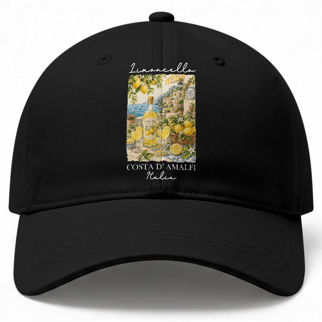 Limoncello Amalfi Coast Baseball Cap Lemon Lover Italian Summer Fruit