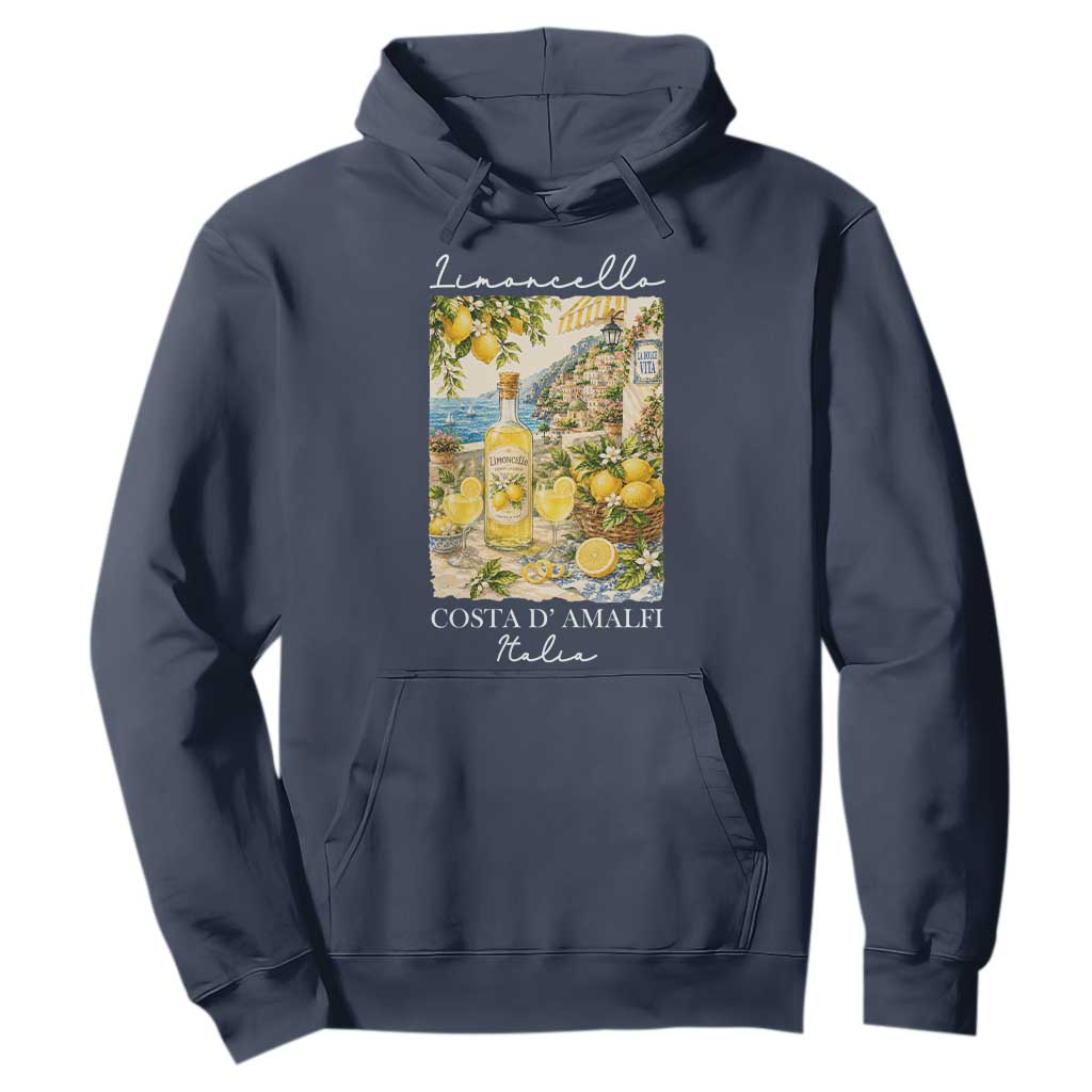 Limoncello Amalfi Coast Hoodie Lemon Lover Italian Summer Fruit