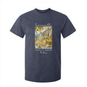 Limoncello Amalfi Coast T Shirt For Kid Lemon Lover Italian Summer Fruit TS10 Navy Print Your Wear