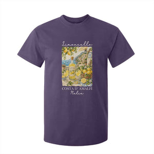 Limoncello Amalfi Coast T Shirt For Kid Lemon Lover Italian Summer Fruit TS10 Purple Print Your Wear