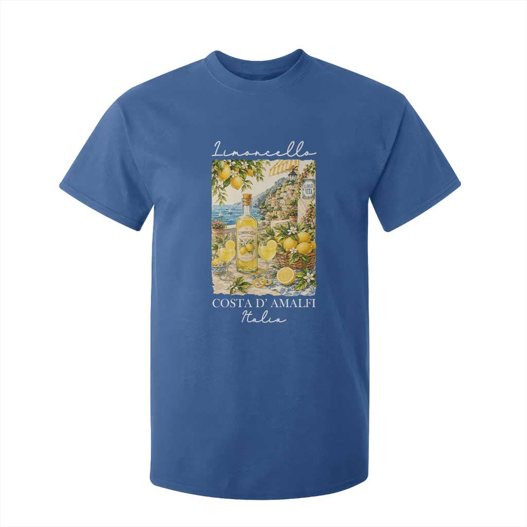Limoncello Amalfi Coast T Shirt For Kid Lemon Lover Italian Summer Fruit TS10 Royal Blue Print Your Wear