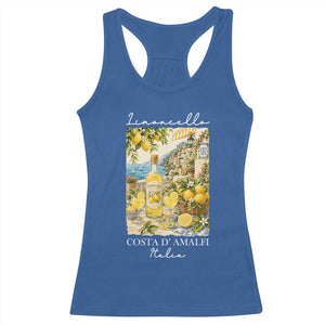 Limoncello Amalfi Coast Racerback Tank Top Lemon Lover Italian Summer Fruit TS10 Royal Blue Print Your Wear
