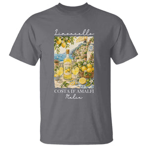 Limoncello Amalfi Coast T Shirt Lemon Lover Italian Summer Fruit TS10 Charcoal Print Your Wear