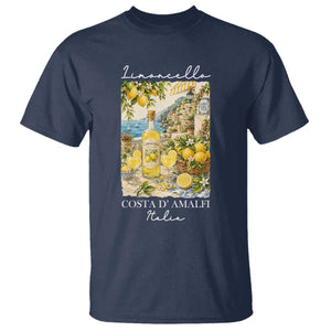 Limoncello Amalfi Coast T Shirt Lemon Lover Italian Summer Fruit TS10 Navy Print Your Wear