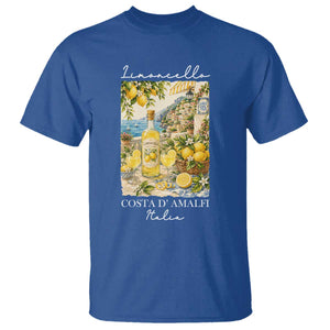 Limoncello Amalfi Coast T Shirt Lemon Lover Italian Summer Fruit TS10 Royal Blue Print Your Wear
